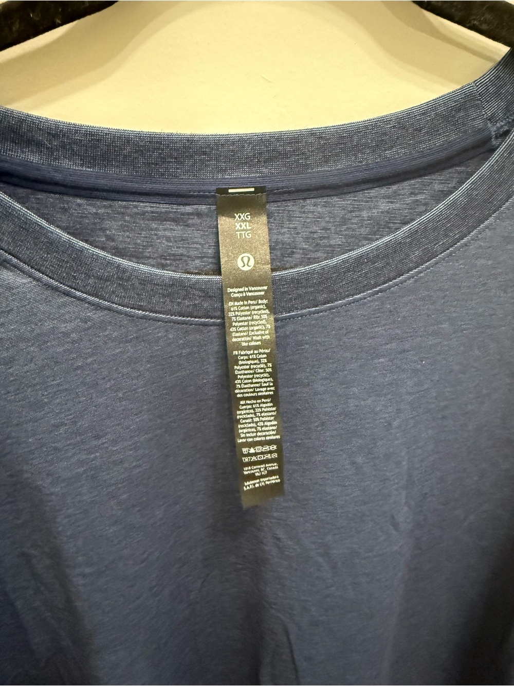 Lululemon men’s Zeroed In Tee - Picture 5 of 5